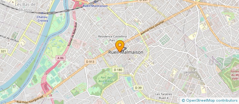 localisation de l'entreprise LES ENFANTS DU PAYS à RUEIL-MALMAISON
