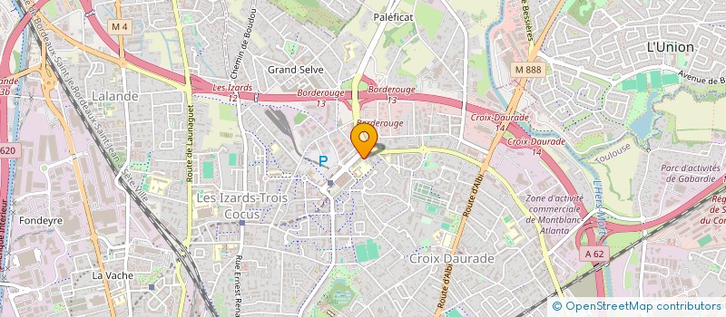 localisation de l'entreprise LES ENFANTS DU ROCK à TOULOUSE