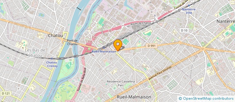 localisation de l'entreprise LES ENFANTS DU SCEAU à RUEIL-MALMAISON