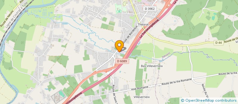 localisation de l'entreprise LES ENFANTS DU VERN  NEUVIC