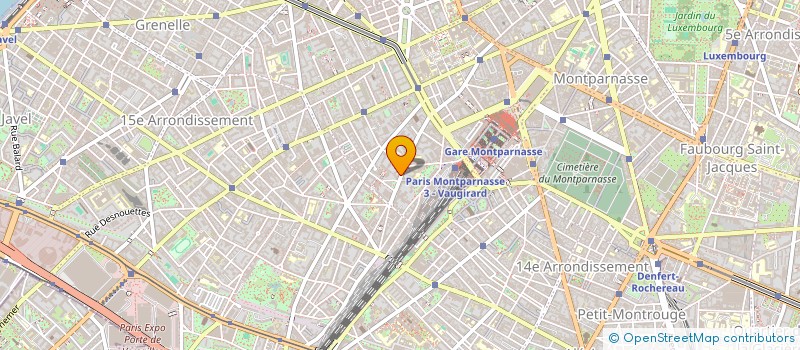 localisation de l'entreprise LES ENFANTS GATES  PARIS