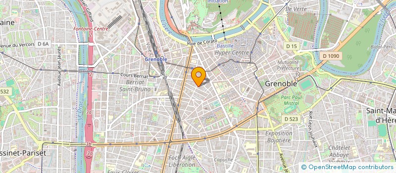 localisation de l'entreprise LES ENFANTS MARTIN  GRENOBLE