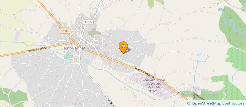 localisation de l'entreprise LES ENFANTS PERDUS  SAINT-CANNAT
