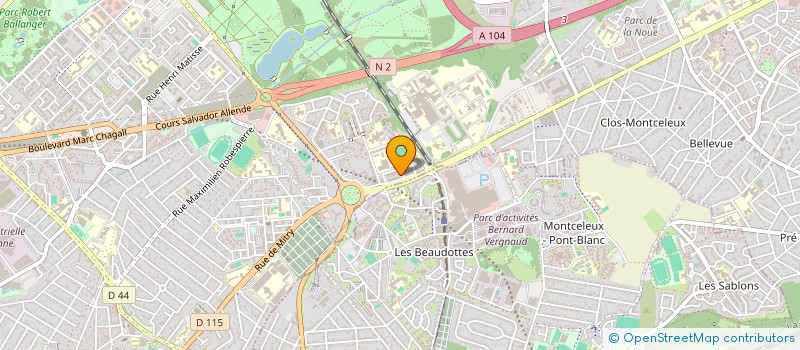 localisation de l'entreprise LES ENFANTS RATES à AULNAY-SOUS-BOIS