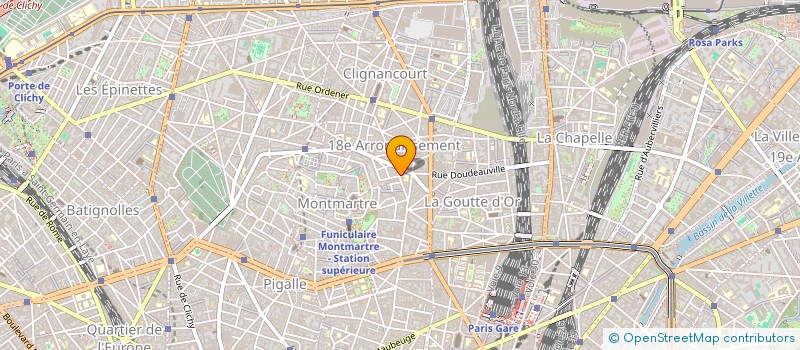 localisation de l'entreprise LES ENFANTS SUR LE TOIT  PARIS