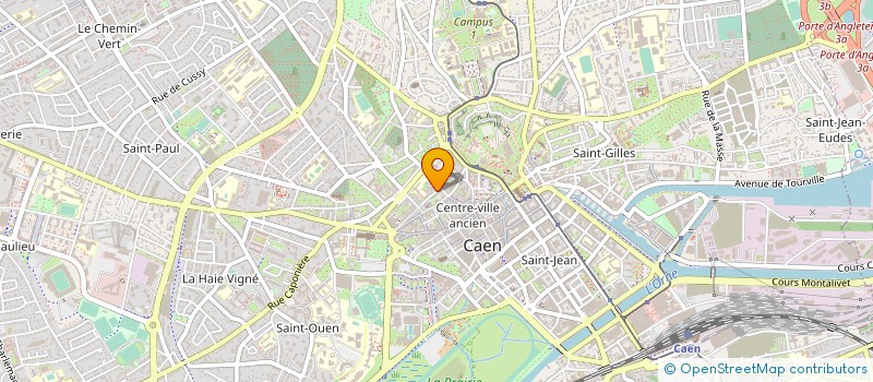 localisation de l'entreprise LES ENFANTS TERRIBLES à CAEN