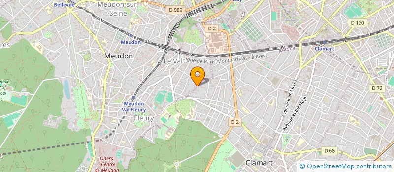 localisation de l'entreprise LES ENFANTS TROUVE à CLAMART