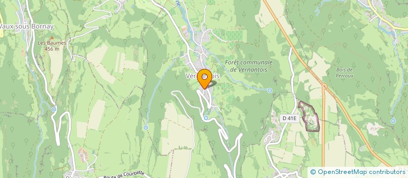 localisation de l'entreprise LES ENFORESTE-ES  VERNANTOIS