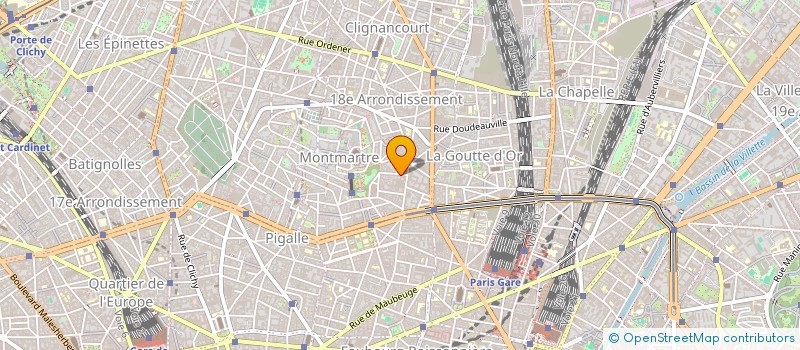 localisation de l'entreprise LES ENGAGEANTES  PARIS