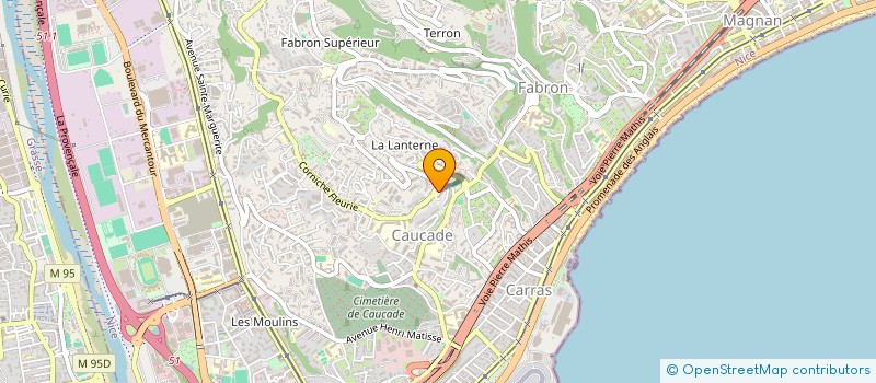 localisation de l'entreprise LES ENGAGES DU SPORT  NICE