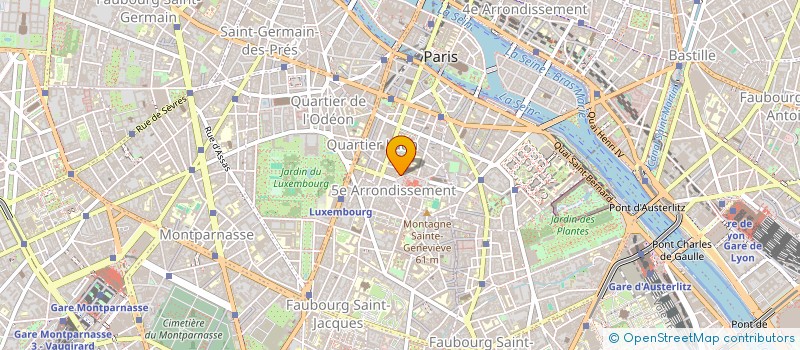 localisation de l'entreprise LES ENGAGES PARIS 1 SORBONNE ! à PARIS