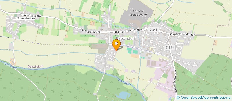 localisation de l'entreprise LES ENGEL'S  BETSCHDORF