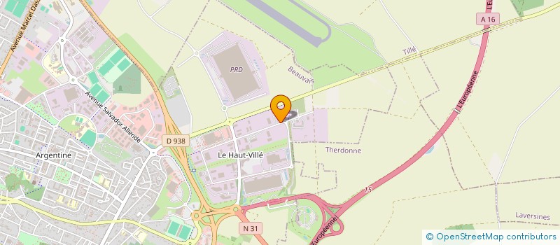 localisation de l'entreprise LES ENROBES DU BEAUVAISIS à BEAUVAIS