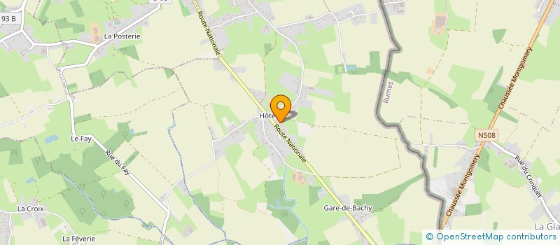 localisation de l'entreprise LES ENTREPOTS  BACHY