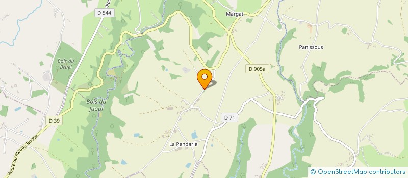 localisation de l'entreprise LES ENTREPRENANT.E.S  LA SALVETAT-PEYRALES