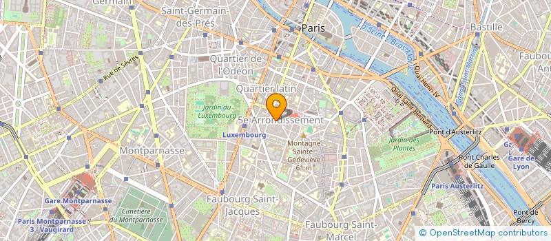 localisation de l'entreprise LES ENTREPRENEURS ASSOCIES L.E.A.  PARIS