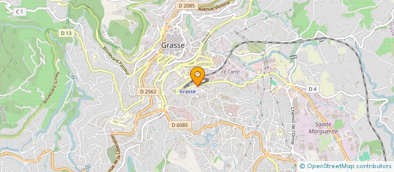 localisation de l'entreprise LES ENTREPRENEURS RENOVATEURS DE LA COTE D'AZUR à GRASSE