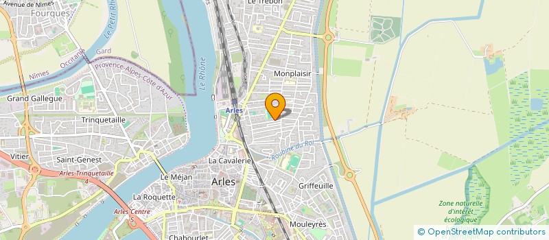 localisation de l'entreprise LES ENVIES PASSAGERES à ARLES