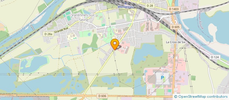 localisation de l'entreprise LES ENVOYES DU CHRIST  VARENNES-SUR-SEINE