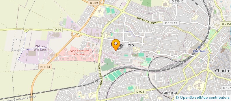 localisation de l'entreprise LES EOLIENNES LIBRES à MAINVILLIERS