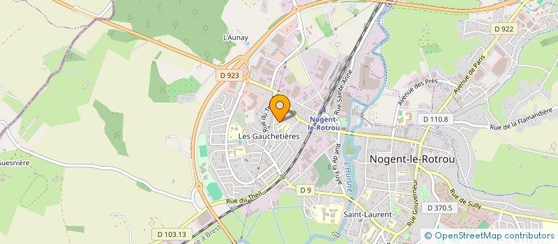 localisation de l'entreprise LES EPEES NOGENTAISES à NOGENT-LE-ROTROU