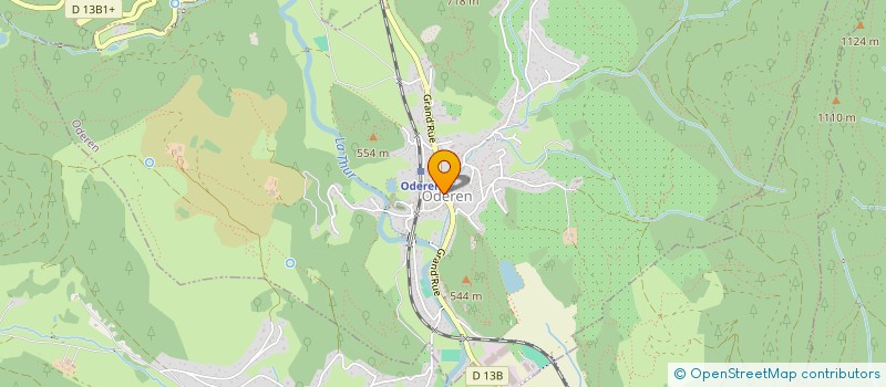 localisation de l'entreprise LES EPERVIERS DU TREH  ODEREN