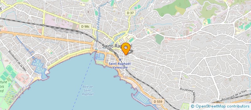 localisation de l'entreprise LES EPHELIDES DE DANIELLA à SAINT-RAPHAEL