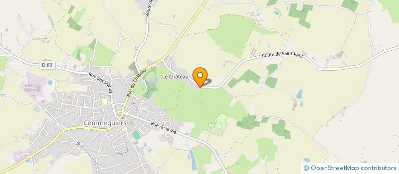 localisation de l'entreprise LES EPHEMERES DE CATIMINI  COMMEQUIERS