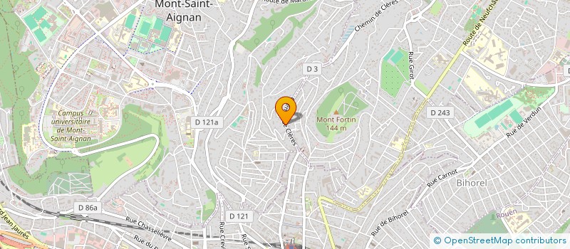 localisation de l'entreprise LES EPICULTURIENS  MONT-SAINT-AIGNAN