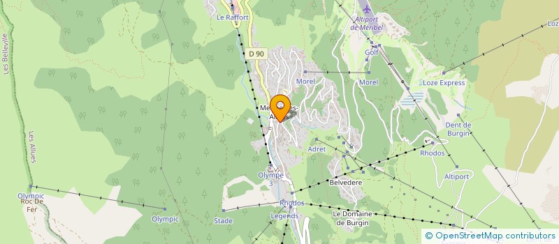 localisation de l'entreprise LES EPICURIENNES à LES ALLUES