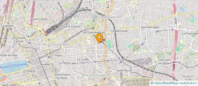 localisation de l'entreprise LES EPICURIENS à MARSEILLE
