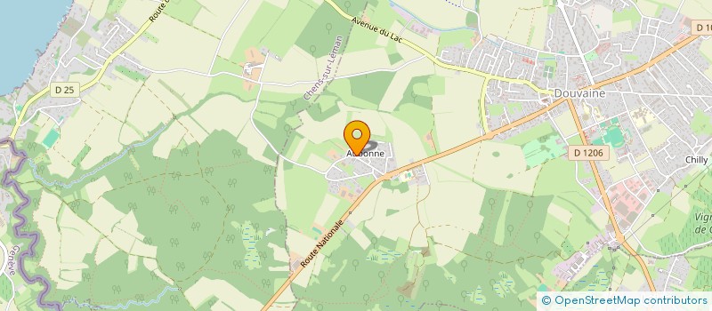 localisation de l'entreprise LES EPICURIENS ENSEMBLE OU RIEN  MASSONGY