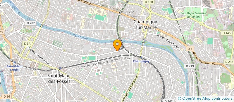 localisation de l'entreprise LES EPINOUSSES à SAINT-MAUR-DES-FOSSES