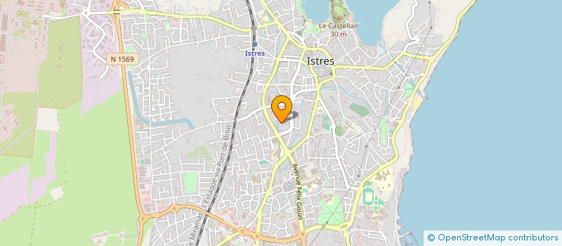 localisation de l'entreprise LES EPIQURIENS à ISTRES