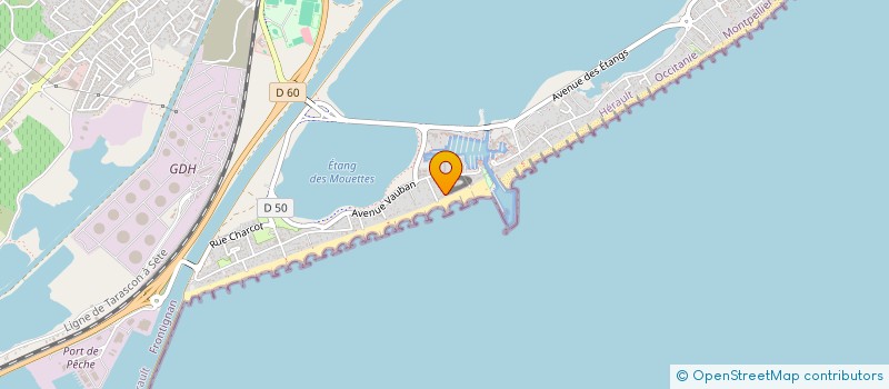 localisation de l'entreprise LES EPIS à FRONTIGNAN