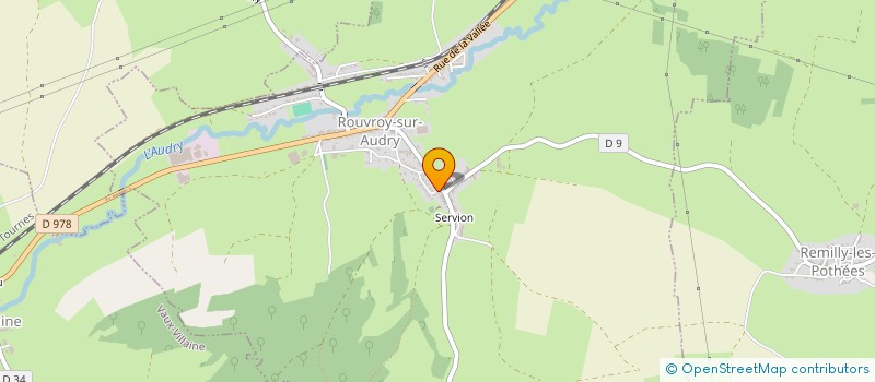 localisation de l'entreprise LES EPIS  ROUVROY-SUR-AUDRY