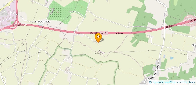 localisation de l'entreprise LES EPIS  CORZE