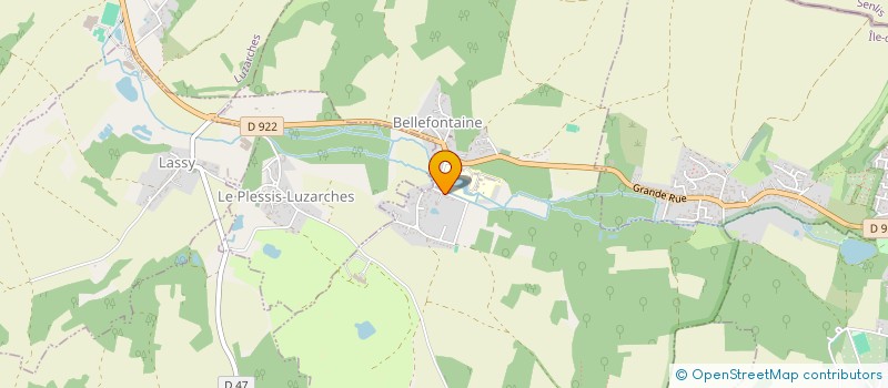 localisation de l'entreprise LES EPIS D OR  LUZARCHES