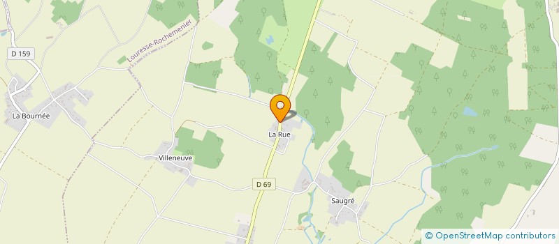 localisation de l'entreprise LES EPIS DE RENE  DENEZE-SOUS-DOUE