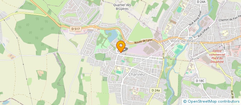 localisation de l'entreprise LES EPIS PONTOIS  PONT-DE-CHERUY