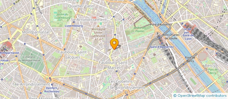 localisation de l'entreprise LES EQUIPES SOCIALES JEUNES GENS à PARIS