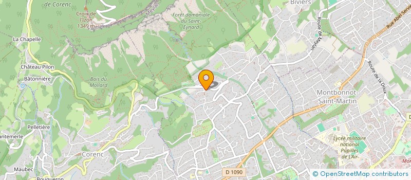localisation de l'entreprise LES ERABLES  MEYLAN