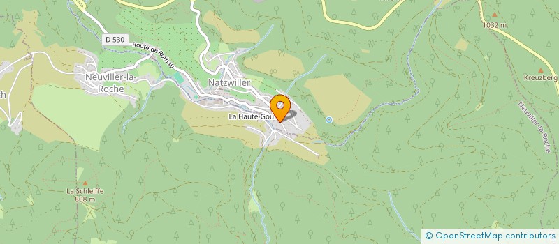 localisation de l'entreprise LES ERANTHES  NEUVILLER-LA-ROCHE