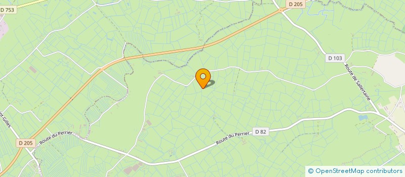 localisation de l'entreprise LES ERAUDS à SOULLANS