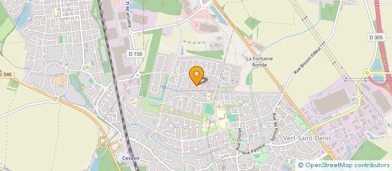 localisation de l'entreprise LES ESCAPADES D'ANDRI  CESSON