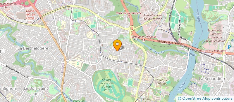 localisation de l'entreprise LES ESCRIMOUSSES  NANTES