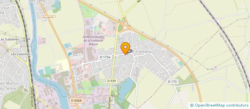 localisation de l'entreprise LES ESGOURDES à SENS