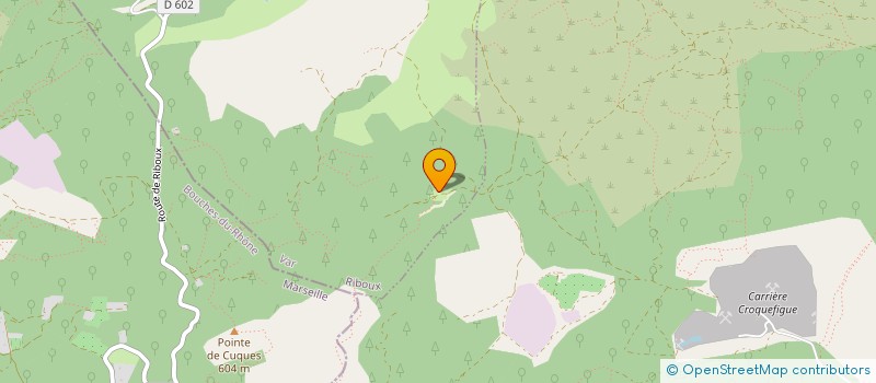 localisation de l'entreprise LES ESPECES  CUGES-LES-PINS