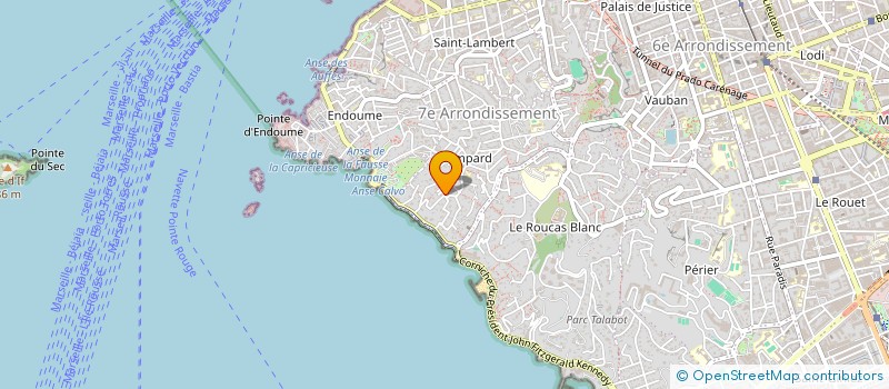 localisation de l'entreprise LES ESPLANNES à MARSEILLE