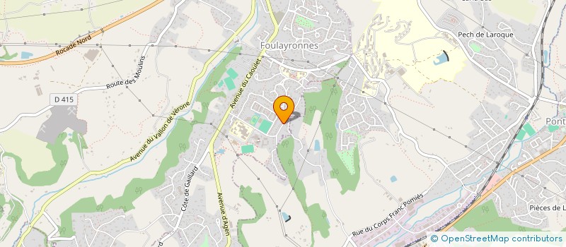 localisation de l'entreprise LES ESPOIRS  FOULAYRONNES